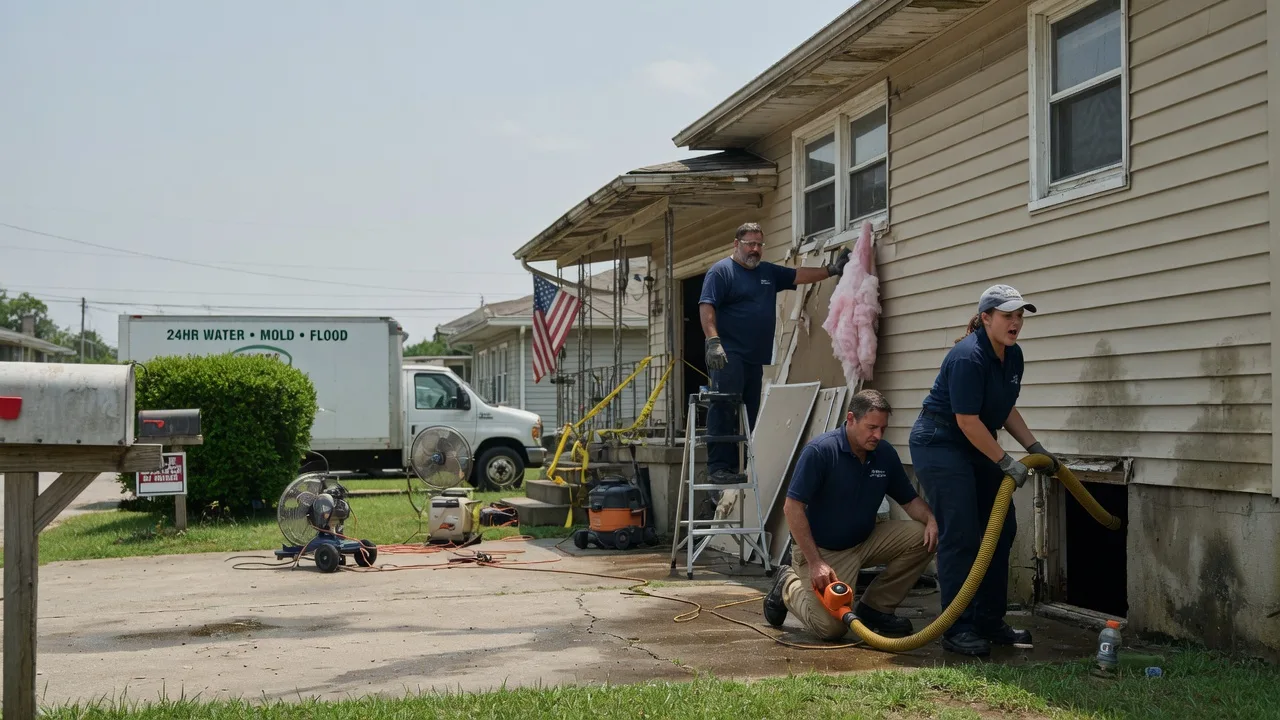 Water Damage Repair in Slickville, PA near me